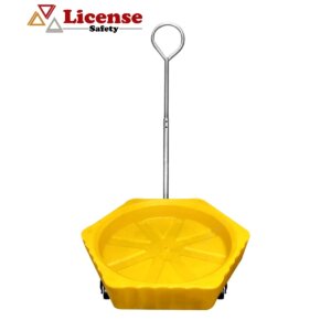 รถเข็นถังควบคุมการรั่วไหล Spill Control Drum Cart