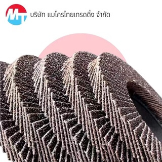 ใบเจียรผ้าทรายซ้อน 20 แผ่น กระดาษทรายซ้อน กระดาษทรายซ้อนหลังแข็ง ผ้าทรายซ้อน ใบเจียรเหล็ก เจียรสแตนเลส - Image 3