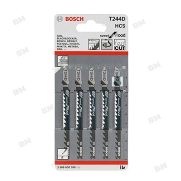 ใบเลื่อยจิ๊กซอ BOSCH T244D HCS