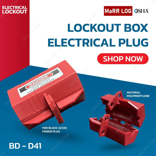ชุดเก็บปลั๊กนิรภัย MARRLOG Electrical Plug Lockout (BD-D41)