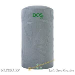 ถังเก็บน้ำ DOS รุ่นNATURA KV สีLoft Gray Granite-500L