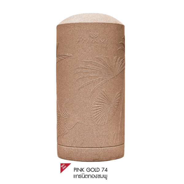 ถังเก็บน้ำบนดิน WAVE รุ่นพฤกษา สีPINK GOLD 74