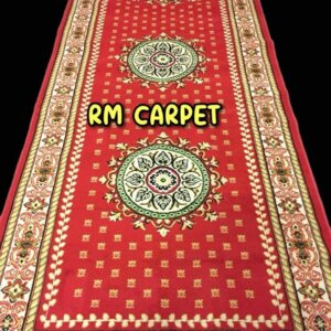 พรมลายดาว สีแดง ขนาดใหญ่ 2x5 ม.