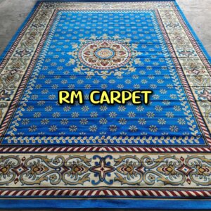 พรมลายดาว สีฟ้า 2.70x4.50 ม.