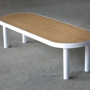 POLAR Bench120 ม้านั่งสนาม สีไม้ธรรมชาติ 1.20m.