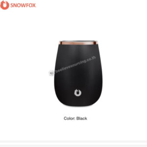 Snowfox แก้วไวน์สแตนเลส Sauvignon Blanc-Black