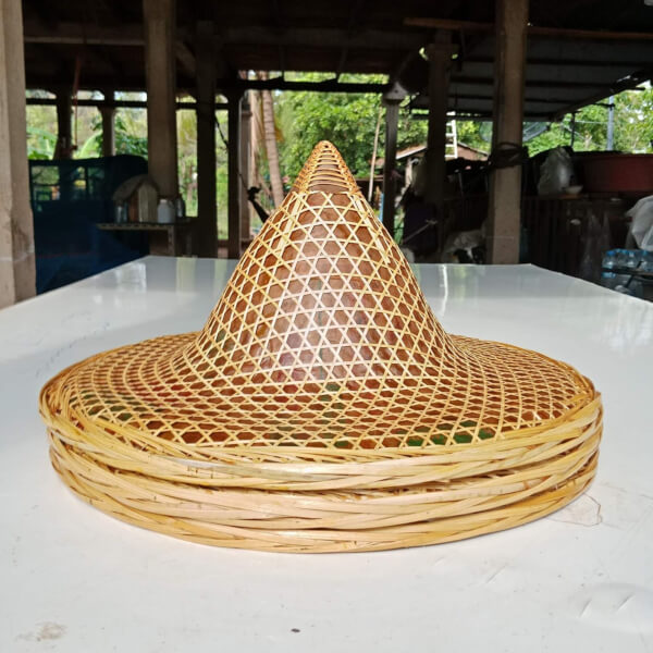 หมวกกุยเล้ยหรือหมวกทรงแหลมจีน 17x6นิ้ว handmade - Image 3