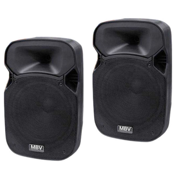 ชุดเครื่องเสียง ตู้ลำโพง1คู่+เพาเวอร์มิก+ไมโครโฟนไร้สาย set M40DM122M77 ฟรีสายต่อลำโพง - Image 2