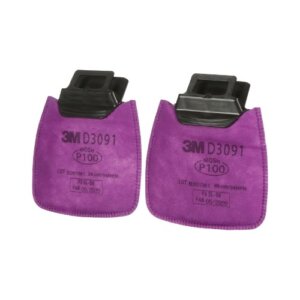แผ่นกรองฝุ่น D3091 (P100) แพ็ค 2 ชิ้น 3M