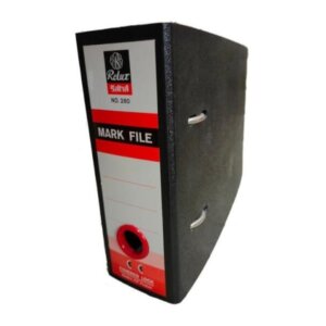 RELUX แฟ้มสัน3นิ้วA5 พลาสติกPP. 280 สีดำ 1.5มม.