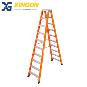 บันไดไฟเบอร์กลาสทรงเอขึ้นลงได้ 2ทาง 10+10ฟุต XG107A10