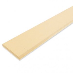 CONWOOD ไม้ระแนงตกแต่งฝ้า คอนวูด หน้า 3″ สีงาช้าง