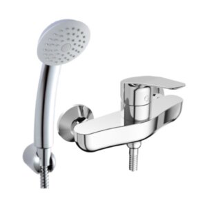 AMERICAN STANDARD A-0312-300 ก๊อกผสมยืนอาบ พร้อมฝักบัวสายอ่อน รุ่น Cygnet