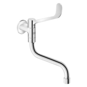AMERICAN STANDARD A-1609-10 (FFAST609-501500BT0) ก๊อกน้ำเย็นอ่างล้างหน้าก้านปัดยาวแบบติดผนัง