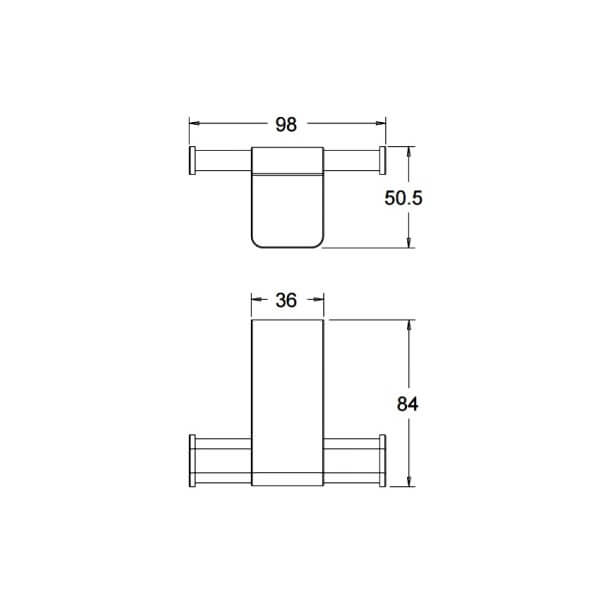 AMERICAN STANDARD K-1381-41-N ขอแขวนผ้า รุ่น Acacia Evolution
