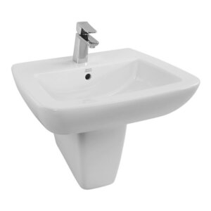 AMERICAN STANDARD WP-F517/F718-WT-0 อ่างล้างหน้าพร้อมขาตั้งลอย รุ่น Ventuno