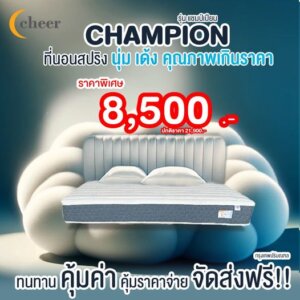 ที่นอนสปริง Cheer รุ่น Champion