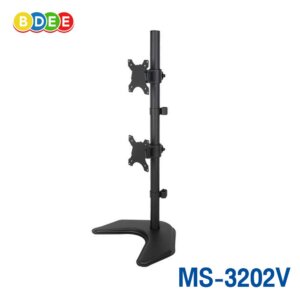 ขาตั้งจอมอนิเตอร์ 2จอ แนวตั้ง BDEE รุ่นMS-3202V (วางบนโต๊ะ)
