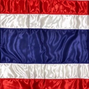 ธงชาติไทย (ผ้าต่วน) No.6 8 10 12 15
