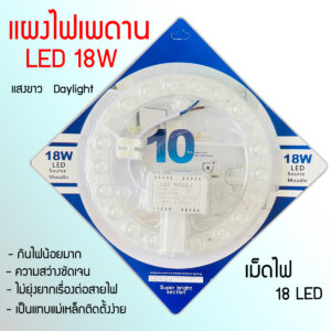 XIGZAG โมดูลซาลาเปา 18W แสงขาว