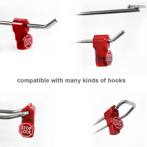 Stop Lock ตัวล็อคกันขโมยพลาสติก 6 มม. สีดำ แพ็ค100ตัว - Image 5
