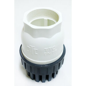 TTC PVC ฟุตวาล์ว หัวกระโหลกดูดน้ำ(ลูกบอล) DN65 ขนาด 2 1/2 นิ้ว