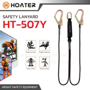 Energy absorber with twin lanyard HT-507Y