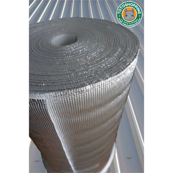 ฉนวนกันความร้อนพีอีเคลือบฟอยล์ หนา5mm กว้าง90cm ยาว5-20m - Image 5