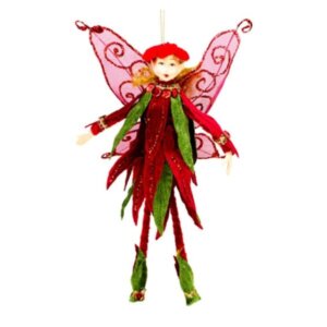 ตุ๊กตา Angel 10นิ้ว ปีกผีเสือ ปีเตอร์แพน สีแดง 90155-6