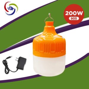 VJP-905 ไฟตั้งแคมป์พกพา LEDไร้สาย 300W เปลี่ยนได้ 3 สี