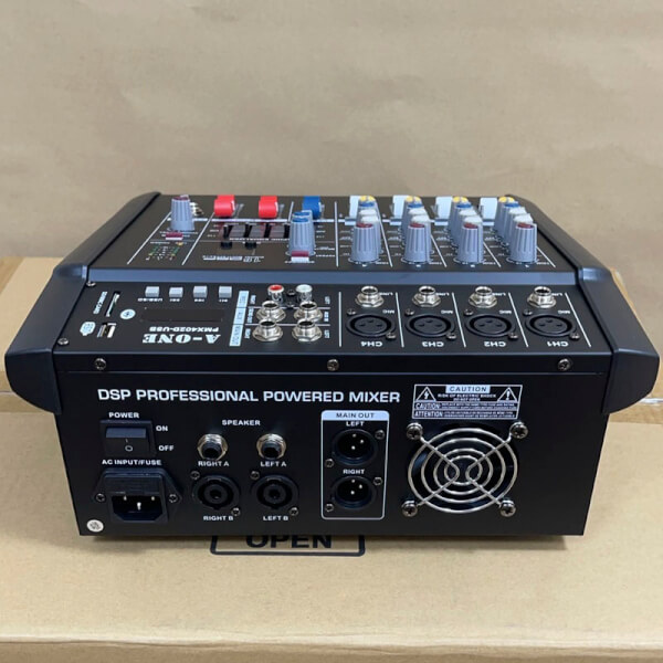 ชุดเครื่องเสียง ตู้ลำโพง1คู่+เพาเวอร์มิก+ไมโครโฟนไร้สาย set M40DM122M77 ฟรีสายต่อลำโพง - Image 6