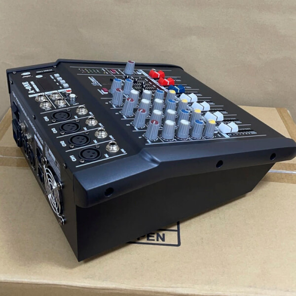 ชุดเครื่องเสียง ตู้ลำโพง1คู่+เพาเวอร์มิก+ไมโครโฟนไร้สาย set M40DM122M77 ฟรีสายต่อลำโพง - Image 7