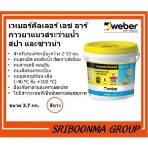 เวเบอร์ คัลเลอร์ เอช อาร์ กาวยาแนวสระว่ายน้ำ สปา และซาวน่า