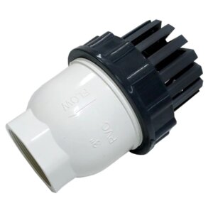TTC PVC ฟุตวาล์วหัวกระโหลกดูดน้ำ(ลูกบอล)ขนาด 3 นิ้ว