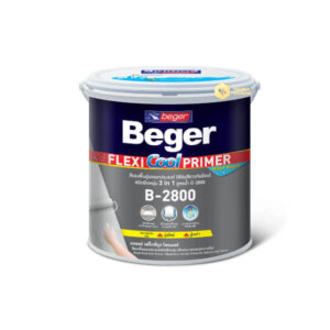เบเยอร์ เฟล็กซี่คูล B-2800 สีรองพื้นปูนอเนกประสงค์ 9kg