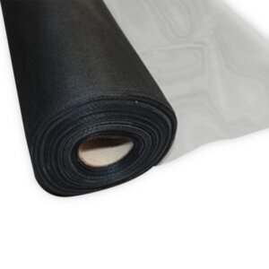 มุ้งไฟเบอร์กลาส ตราหมี สีดำ ขนาดตา 18×16 สีดำ