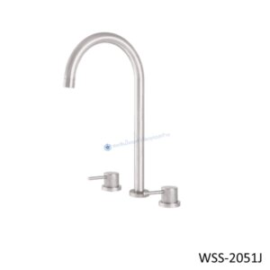 ก๊อกอ่างล้างหน้าน้ำผสม แบบฝังเคาน์เตอร์ WSS-2051J