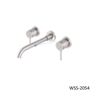 ก๊อกอ่างล้างหน้าน้ำผสม แบบฝังผนัง WSS-2054