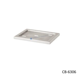 ที่วางสบู่สแตนเลส ผิวแฮร์ไลน์ รุ่นคิวบ์ CB-6306