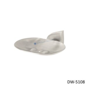 ที่วางสบู่สแตนเลส ผิวแฮร์ไลน์ รุ่นดิวดรอป DW-5108