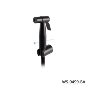 สายฉีดชำระสแตนเลส สีดำ WS-0499-BA