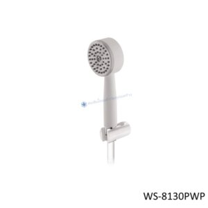 ฝักบัวอาบน้ำสีขาว 2.5 นิ้ว WS-8130PWP