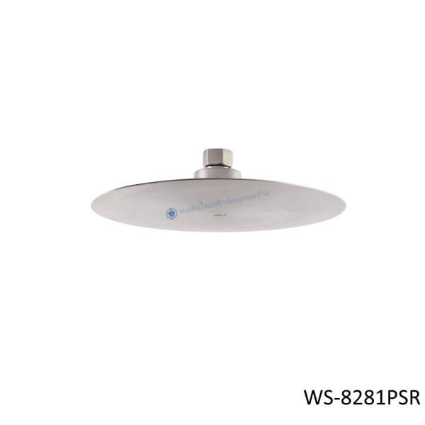หัวฝักบัวสแตนเลส แบบสปา กลม 8 นิ้ว WS-8281PSR