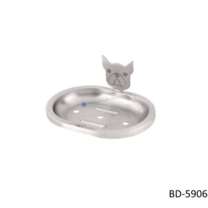 ที่วางสบู่สแตนเลส ผิวแฮร์ไลน์ รุ่นบูลด็อก BD-5906