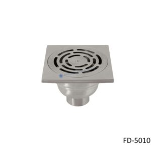 ตะแกรงกันกลิ่นกันแมลงสแตนเลส หน้าแปลน 5.5 นิ้ว FD-5010