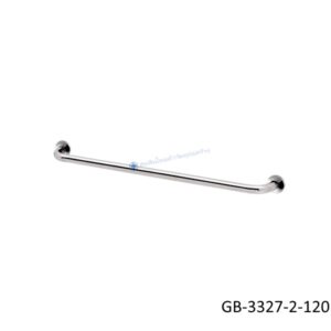 ราวกันลื่นสแตนเลส ยาว 120ซม. (OD 32) ผิวเงา GB-3327-2-120