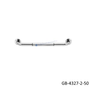 ราวกันลื่นสแตนเลส ยาว 50ซม. (OD 32) ผิวเงา รุ่นพิมพ์ลาย GB-4327-2-50