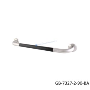 ราวกันลื่นสแตนเลส ยาว 90 ซม. (OD 32) รุ่น Metallic GB-7327-2-90-BA