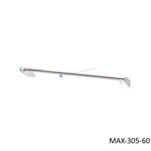 ราวแขวนผ้าสแตนเลส ขนาด 60 ซม. ผิวเงา MAX-305-60