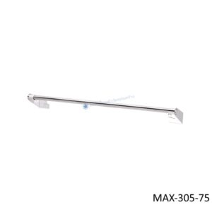 ราวแขวนผ้าสแตนเลส ขนาด 75 ซม. ผิวเงา MAX-305-75